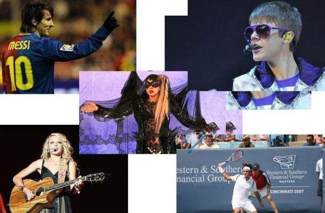 Cel mai bine platite celebritati sub 30 de ani