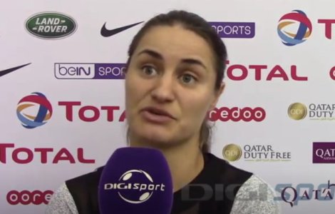 Reactia Monicai Niculescu, despre gestul facut de Wozniacki: Isi da prea multa importanta
