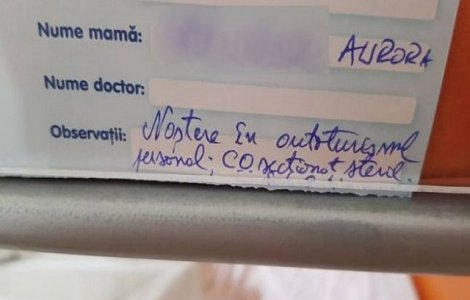 O femeie a nascut in masina, in drum spre maternitate