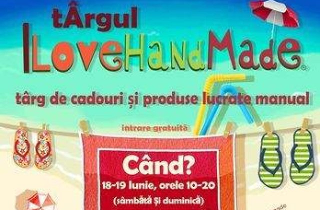 Fi unica la targul de accesorii "I love Handmade"