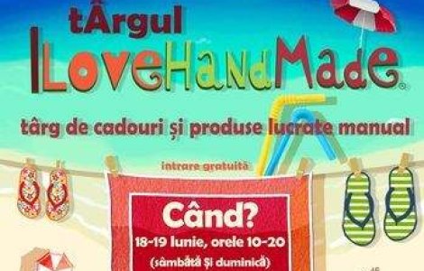 Fi unica la targul de accesorii "I love Handmade"