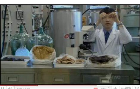  Video  Solutie la criza alimentara: Carne din fecale!