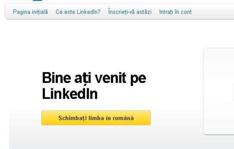 LinkedIn a lansat versiunea in limba romana