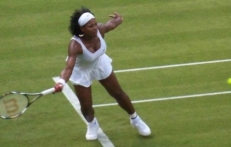  Video  Serena Williams, in lacrimi la Wimbledon