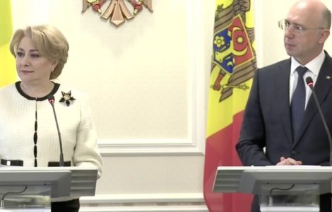 Viorica Dancila, dupa intrevederea cu Pavel Filip: Relatia dintre Romania si Republica Moldova a fost si ramane una speciala/ VIDEO