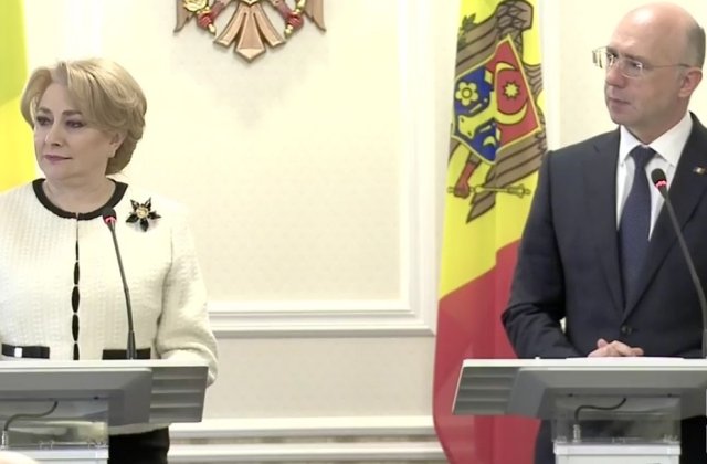 Viorica Dancila, dupa intrevederea cu Pavel Filip: Relatia dintre Romania si Republica Moldova a fost si ramane una speciala/ VIDEO