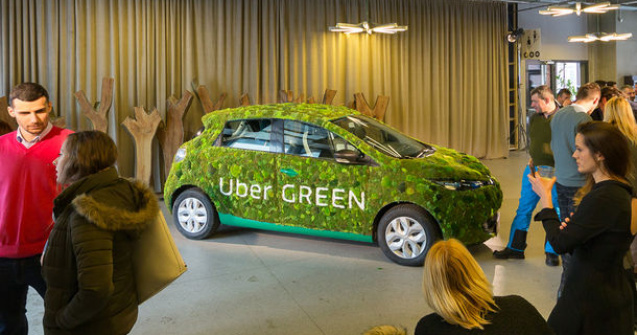 Uber a lansat serviciul UberGreen in Bucuresti: cum calatoresti cu masini electrice Renault Zoe cu 1.65 lei