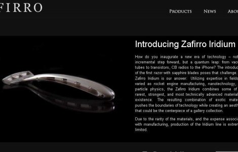 Cel mai scump aparat de ras din lume