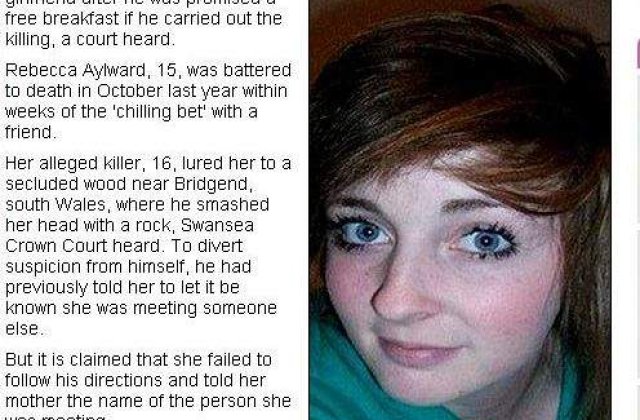 Si-a omorat prietena pentru un mic dejun