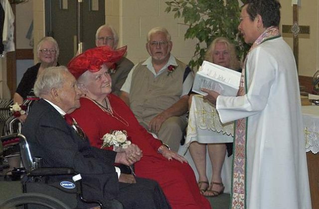 Si-a gasit sufletul pereche la 99 de ani