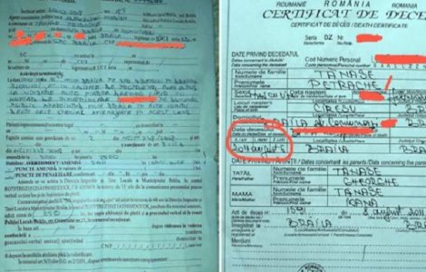 Barbat decedat de 7 ani, amendat de politistii din Braila