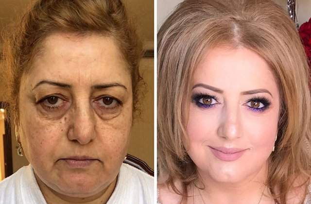Oricine poate arata ca un star de cinema. 10+ transformari surprinzatoare ale unor femei obisnuite, dupa ce au intrat pe mainile unui talentat make-up artist