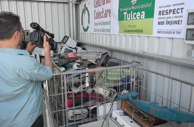 Primul centru de colectare a deseurilor electrocasnice, inaugurat la Tulcea