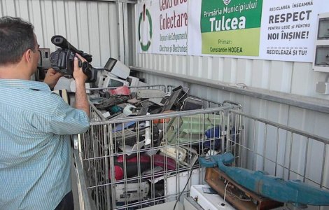 Primul centru de colectare a deseurilor electrocasnice, inaugurat la Tulcea