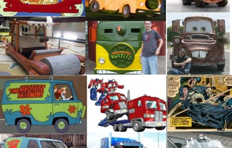  Top  10 masini inspirate din desene animate