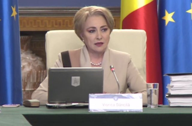 Viorica Dancila a vorbit, in sedinta de Guvern, despre criza de "imunoglobina" / VIDEO