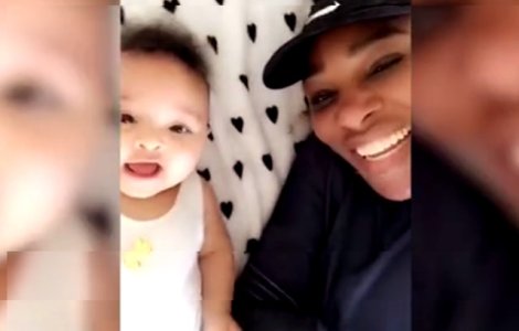 Serena Williams apare alaturi de cel mai mare sustinator al sau/ VIDEO