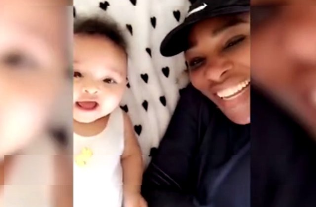 Serena Williams apare alaturi de cel mai mare sustinator al sau/ VIDEO