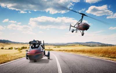 Prima masina zburatoare de...