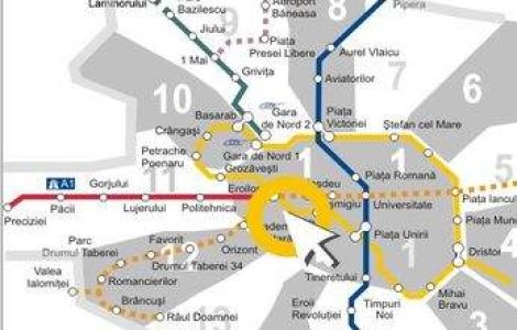 Noi statii de metrou in Capitala