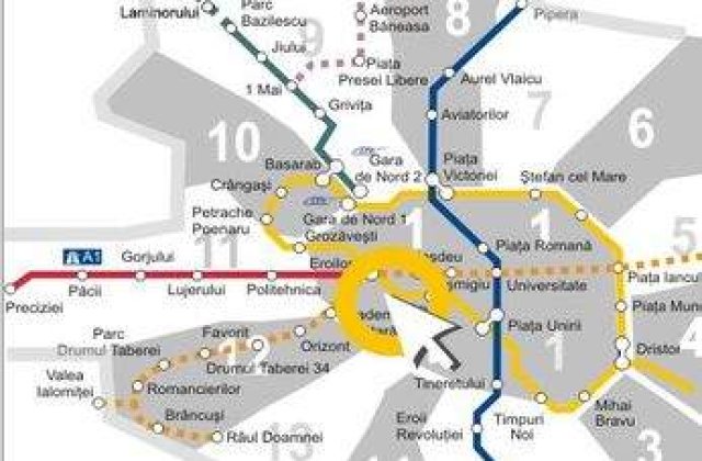 Noi statii de metrou in Capitala