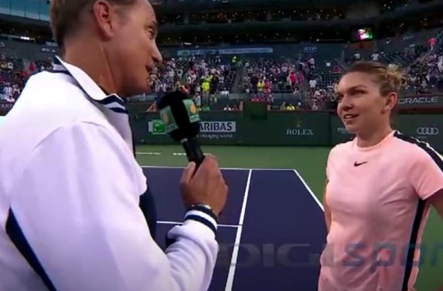 Halep, prima reactie dupa meciul cu Dolehide: Am avut ceva probleme