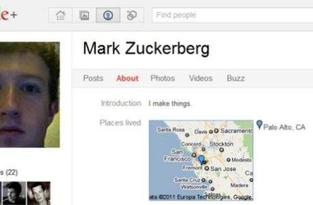 Zuckerberg: De ce se mira lumea ca am cont pe Google Plus?