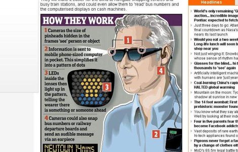 Se face lumina! Ochelarii bionici vor reda vederea orbilor