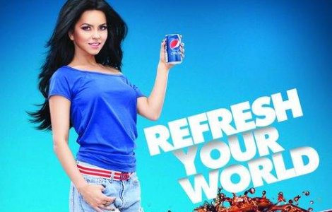 Inna, imaginea Pepsi in Romania