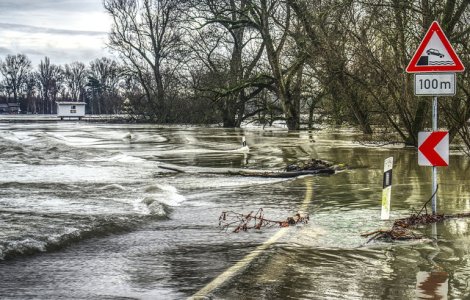 Cod PORTOCALIU de inundatii in Satu Mare. Cod GALBEN in alte 8 judete