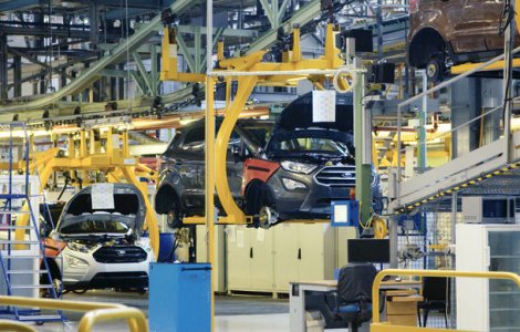 Ford aniverseaza 10 ani de la preluarea uzinei de la Craiova: productie record anticipata pentru 2018 cu aproape 4500 de angajati