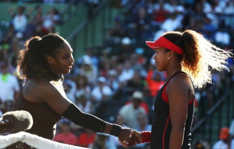 Gest interzis al Serenei Williams, dupa ce a fost eliminata de Naomi Osaka, la Miami
