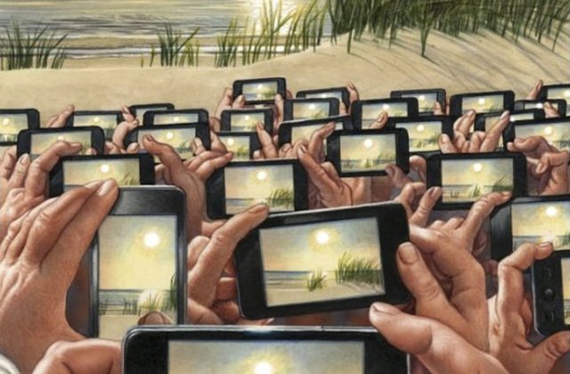 9 ilustratii realiste care descriu defectele majore ale societatii in care traim