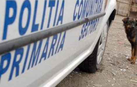 Politist comunitar pentru 550 de euro pe luna