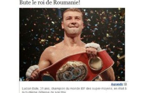 Victoria lui Bute, in pagini internationale. Cum e vazuta la noi?