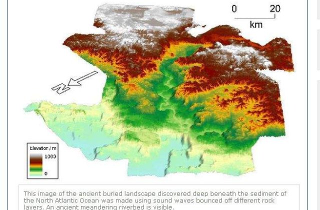 O noua  Atlantida, descoperita pe fundul oceanului Atlantic