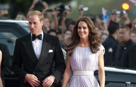  Video  Cuplul regal britanic, pe covorul rosu la Hollywood