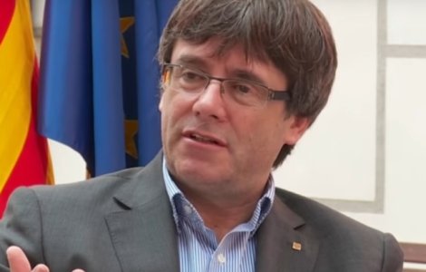 Fostul lider catalan Carles Puigdemont, retinut de politia germana