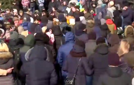 Proteste de amploare in Siberia, dupa incendiul din mall