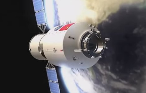 Laboratorul spatial chinez Tiangong-1 s-a dezintegrat deasupra Pacificului de Sud
