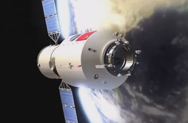 Laboratorul spatial chinez Tiangong-1 s-a dezintegrat deasupra Pacificului de Sud