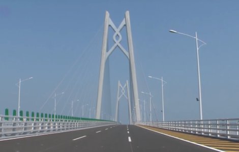 China va inaugura cel mai lung pod maritim din lume / VIDEO