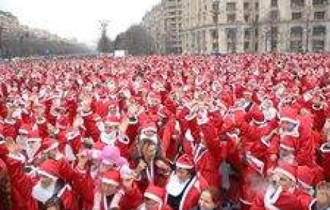 VIDEO: Aproape 4.000 de 'Mosi' au dus Bucurestiul in Cartea Recordurilor