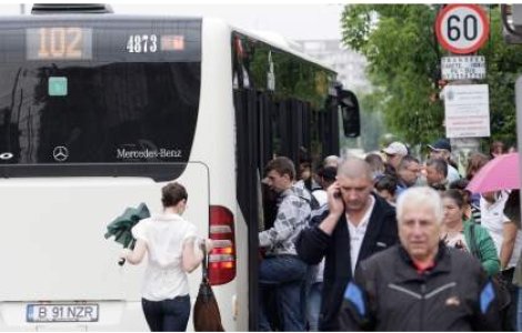 Greva spontana la RATB. Afla ce autobuze nu mai circula