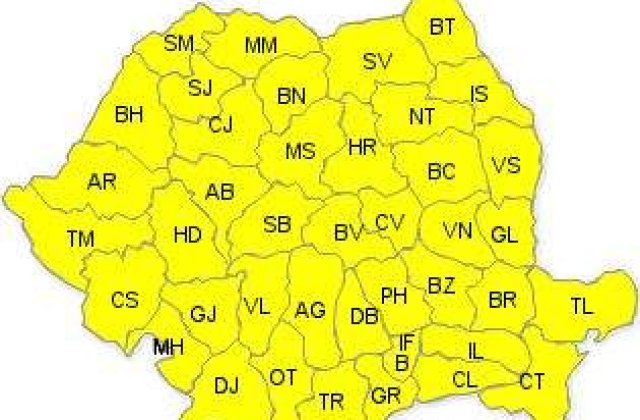 ATENTIE! Canicula nu ne paraseste