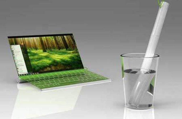 Laptopul care are nevoie de apa ca sa se incarce