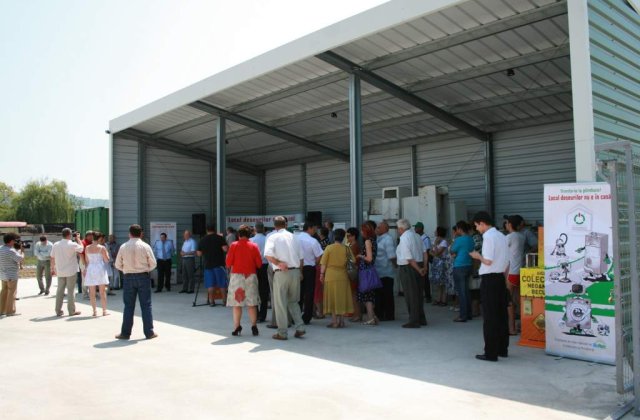 Locuitorii din Brad si Hunedoara au unde sa-si depoziteze deseurile electrocasnice