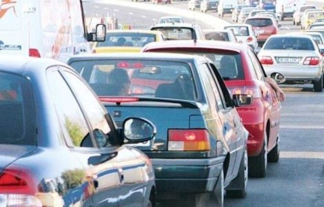 Aglomeratie pe Valea Prahovei. Se circula cu 20 km/h