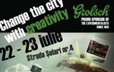 Expozitie neconventionala in strada: Change the city with creativity!