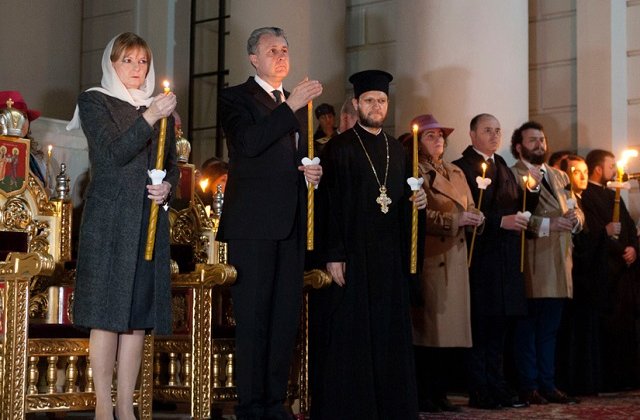 Custodele Coroanei si Principele Radu isi petrec Pastele la Iasi